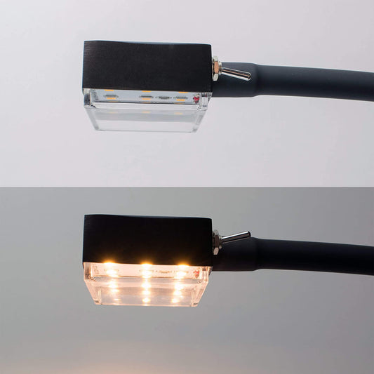 YuYang-9CH LED Bettleuchte 2er Set - Schwarz