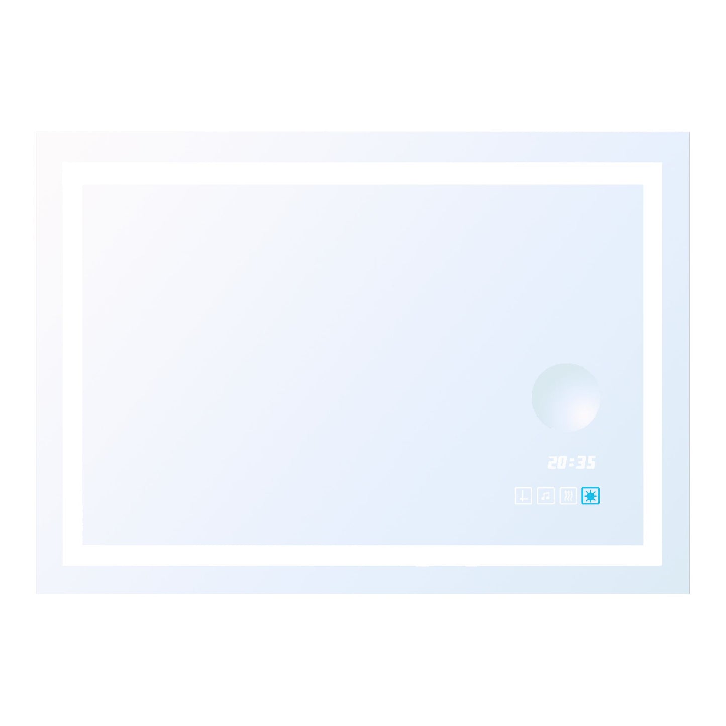 YuYang Cupido S6Q LED Spiegel mit Beleuchtung (90x70 cm)