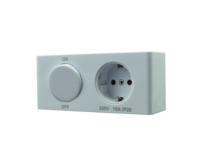 YuYang-MOD 30DE Weiß Kombi Box mit LED-Konverter