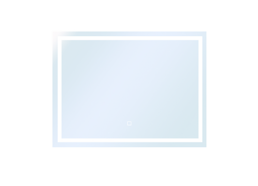 YuYang Palla LED Badspiegel mit Beleuchtung (80×60 cm)