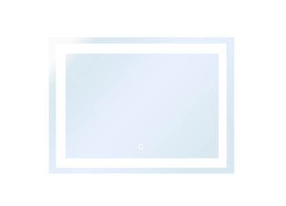 YuYang Miner LED Spiegel mit Beleuchtung (80×60 cm)