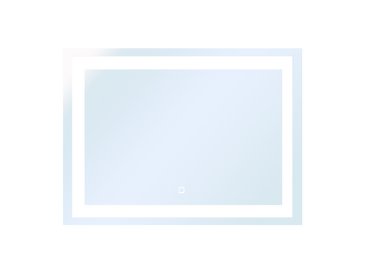 YuYang Miner LED Spiegel mit Beleuchtung (80×60 cm)