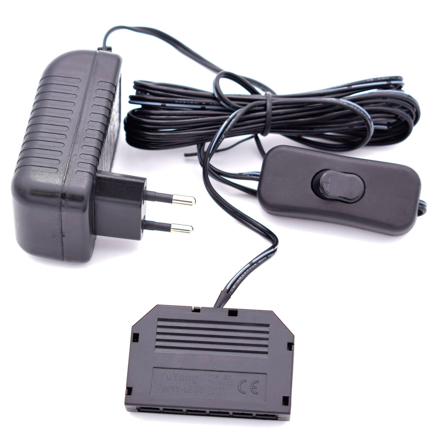 YuYang 20W Trafo Steckernetzteil- Schwarz