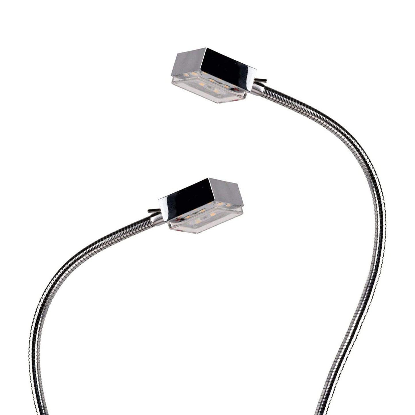 YuYang-9CH LED Bettleuchte 2er Set - Chrom