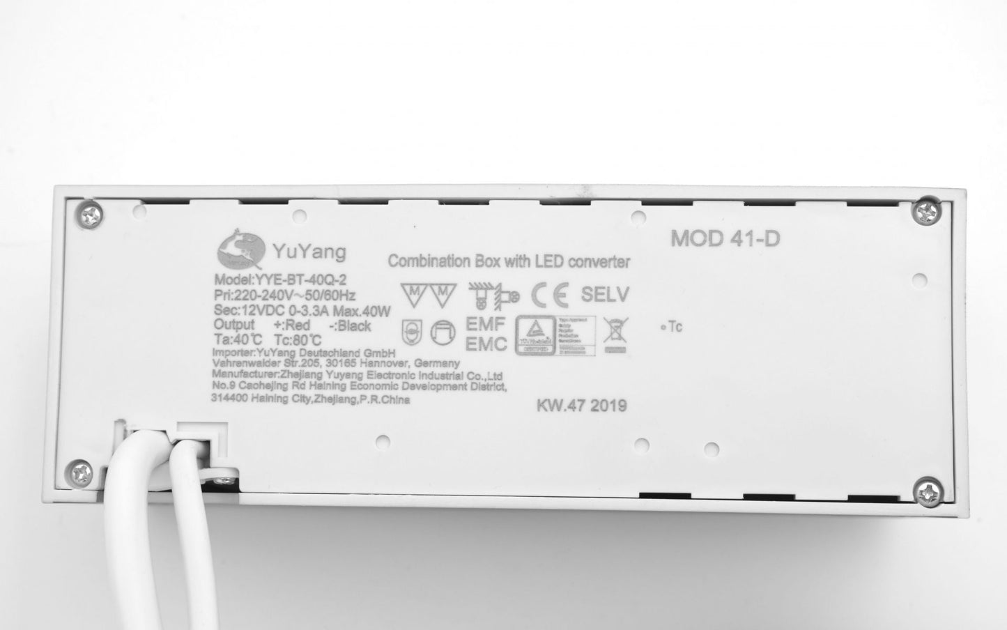 YuYang- Steckdose MOD 41-D Groß Version