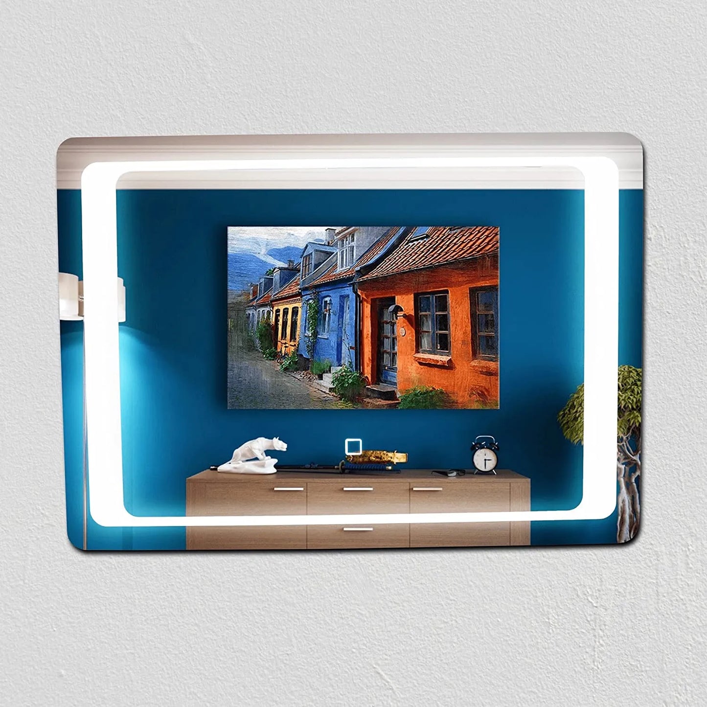 YuYang Venu LED Spiegel mit Beleuchtung (70×50 cm)