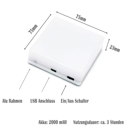 YuYang Messina Magnet LED Akku 6500K
