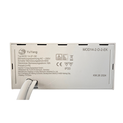 YuYang-Steckdose MOD14-2-D-2-EK