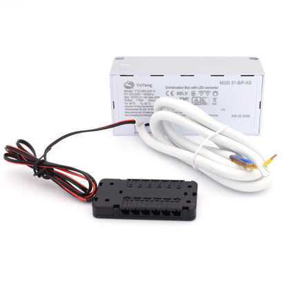 YuYang- Steckdose MOD 31-B/F-KS mit LED-Konverter