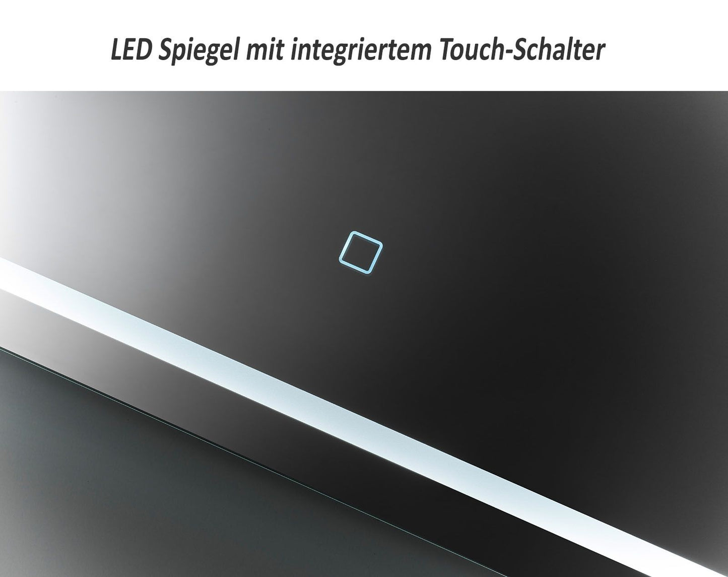 YuYang Venu LED Spiegel mit Beleuchtung (70×50 cm)