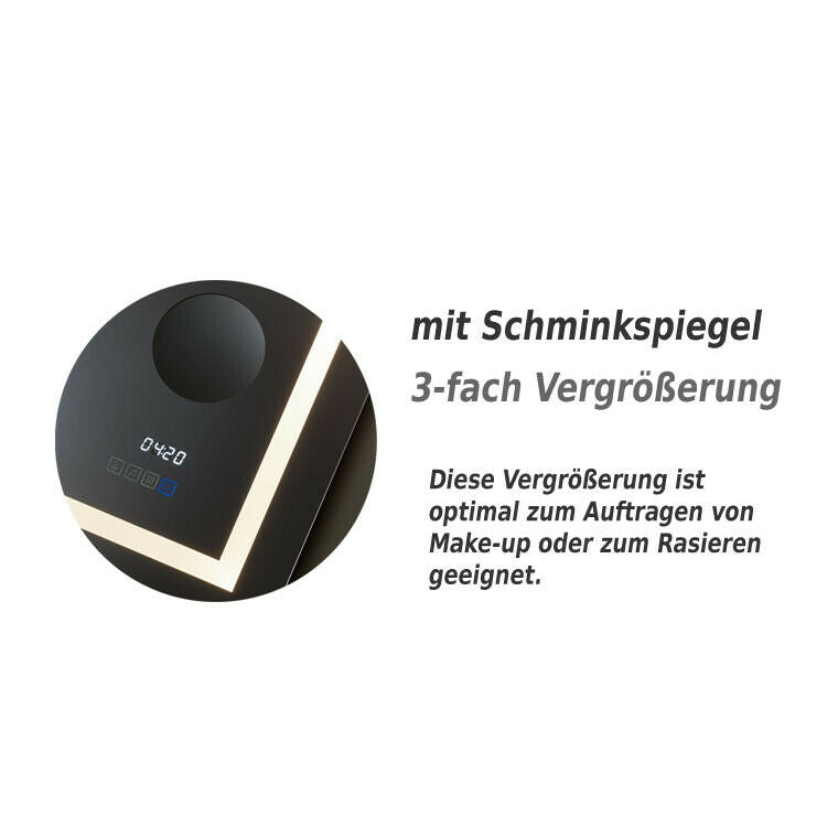 YuYang Cupido S6H LED Spiegel mit Beleuchtung (70x90 cm)